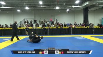 Christine Louise Brothwell vs Jaqueline De Fatima Lima 2026 Pan IBJJF Jiu-Jitsu No-Gi Championship