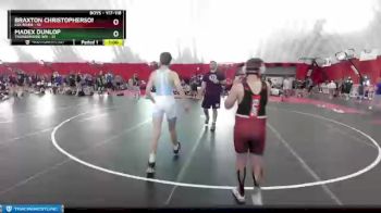 117-118 lbs Round 2 - Braxton Christopherson, Elk River vs Madex Dunlop, Thunderbird Wr