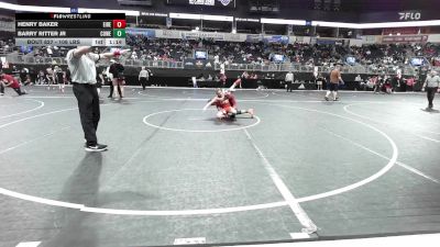 108 lbs Consolation - Henry Baker, Eireman Elite vs Barry Ritter Jr, Coweta
