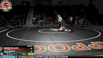 120 lbs Round 2 (3 Team) - Evan Groulx, Scappoose vs Cooper Williams, Castle Rock