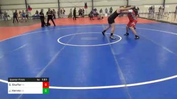 220 lbs Quarterfinal - Garrett Shaffer, PA vs Judd Harvey, CO