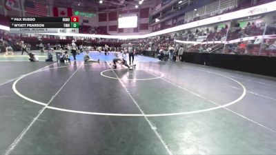 132 lbs Cons. Round 4 - Pax Russo, Rocky Mountain vs Wyatt Pearson, Timberline