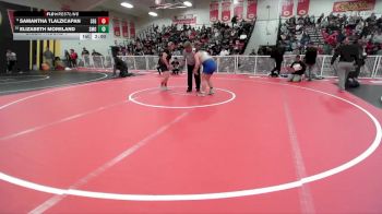 170 lbs Champ. Round 1 - Samantha Tlalzicapan, Segerstrom vs Elizabeth Moreland, San Marino