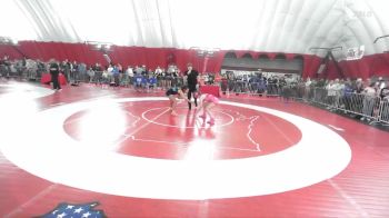 130 lbs Quarterfinal - Dealya Collins, Mineral Point Wrestling Club vs Makenzie Usher, Midwest Assassins