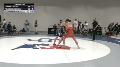 55 kg Champ. Rd Of 32 - Lorenzo Reyes, California vs Everett Stephens, Sons Of Thunder