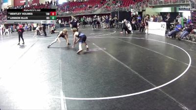 125 lbs Cons. Round 2 - Bentley Holmes, The Best Wrestler vs Lennon Ellis, IronHawk Wrestling Academy