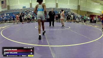 126 lbs Cons. Round 2 - Spencer Prado, WI vs Essien Williams, OH