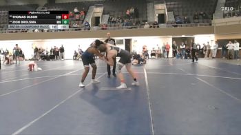 215 Championship Bracket Cons. Round 3 - Thomas Olson, Scott West vs Zion Brolsma, Minnetonka