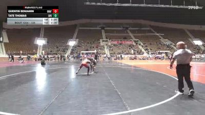125 lbs Cons. Round 4 - Tate Thomas, Truett McConnell University vs Quentin Benjamin, Unattached