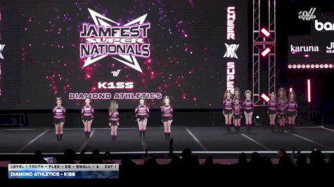 Diamond Athletics - K1SS [2026 L1 Youth - Flex - D2 - Small - A DAY 1] 2026 JAMfest Cheer Super Nationals
