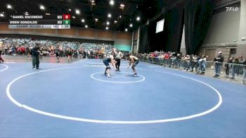 215 lbs Champ. Round 2 - Drew Gonzales, Redwood -Visalia vs Daniel Escobedo, Millikan