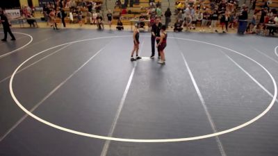 78 lbs Cons. Round 1 - Dominic Nava, IL vs Uriah Sperry, MO
