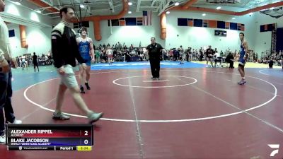 165 lbs Quarterfinal - Alexander Rippel, Alchemy vs Blake Jacobson, Impact Wrestling Academy