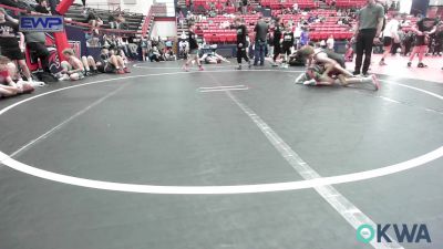 80 lbs Rr Rnd 2 - Kyan Smith, Kansas Mayhem vs Ryder Richardson, Cowboy Elite 15u