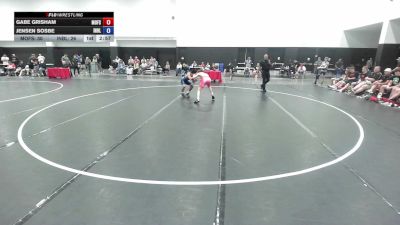 106 lbs Gabe Grisham, Team Missouri vs Jensen Sosbe, Team Indiana Blue