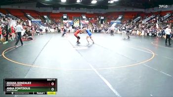 112 lbs Round 2 - Aviana Gonzalez, Beat The Streets vs Anna Pontzious, Unattached