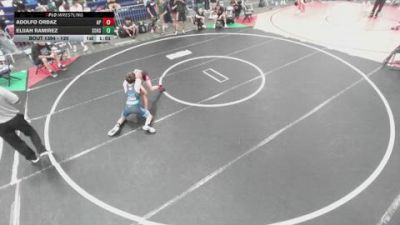 120 lbs Quarterfinal - Adolfo Ordaz, Artesia Pioneer vs Elijah Ramirez, Livewire