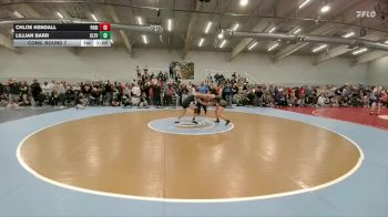 130 lbs Cons. Round 7 - Chloe Kendall, Palmer Ridge vs Lillian Barr, Cleveland