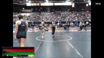 152 lbs Cons. Round 4 - Aj Moe, Rocky Mountain vs Ellie Davis, Eagle