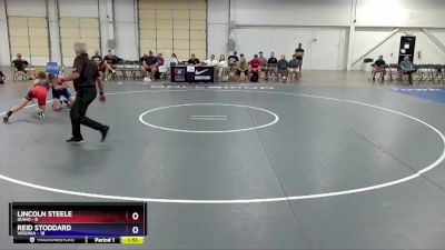 130 lbs Round 1 (8 Team) - Lincoln Steele, Idaho vs Reid Stoddard, Virginia