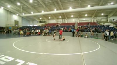 42 lbs Quarterfinal - Brigston Morrill, South Sevier vs Baker Goza, Fremont Wrestling Club