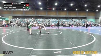 152 lbs 7th Place - Kody Goss, Elko Wrestling Club vs Wyatt Madalena, Battle Mountain