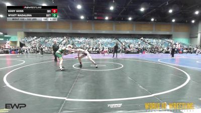 152 lbs 7th Place - Kody Goss, Elko Wrestling Club vs Wyatt Madalena, Battle Mountain