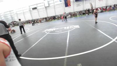 77 lbs Consi Of 4 - Mylan Ruiz, Outlaws WC vs Ahmariey Moore, DUB Wrestling