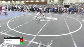 66 lbs Rr Rnd 3 - Mason Weight, Roseburg Mat Club vs Paxton Scott, Other Team