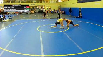 174 lbs Round 4 (6 Team) - Micah Cauthers, Cloud County Community College vs Bentley Wise, Triton College