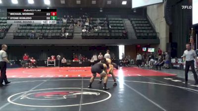 197 lbs Cons. Round 3 - Michael Moreno, Arizona Christian University vs Stone Robledo, Eastern Oregon University (OR)