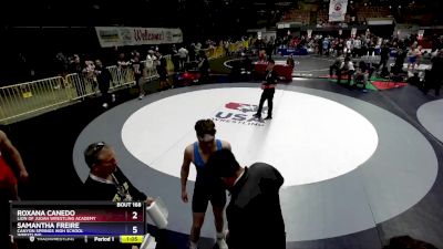 138 lbs Champ. Round 3 - Anjelo Reyes, Madera Wrestling Club vs Lincoln McClenahan, Beat The Streets - Los Angeles