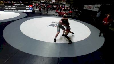 215 lbs Champ. Rd Of 64 - Stryker Conley, Frontier High School Wrestling vs Brian Haran, Daniel Cormier Wrestling Club