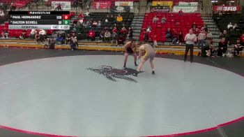 174 lbs Semifinal - Dalton Schell, Quincy vs Paul Hernandez, University Of Central Missouri