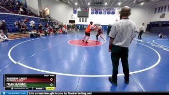 1st Place Match - Miles Clinger, Laramie Middle School vs Andrew Casey, McCormick Jr. High