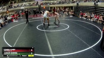 215 lbs Round 1 (4 Team) - Carson Barnes, Saint Pius X (Kansas City) vs Cohen Lumby, Stillwater