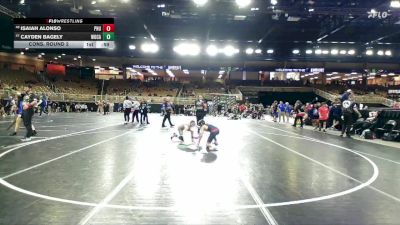 106 lbs Cons. Round 2 - Cayden Bagely, Woodland, Cartersville vs ISAIAH ALONSO, Palm Harbor University