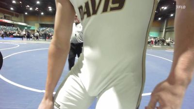 190 lbs Consi Of 32 #1 - Carter Percival, Davis vs Sterling Johnson, Riverton