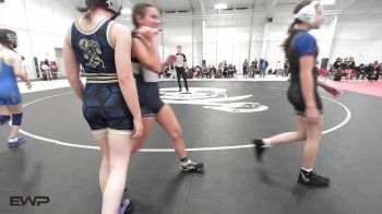 96 lbs Rr Rnd 5 - Sophie Brown, Choctaw Girls A vs Elizabeth Pence, Stillwater Lady Pioneers JH