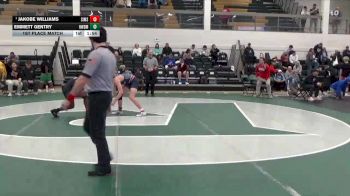 160 lbs 1st Place Match - Jakobe Williams, Simmons Middle School vs Emmett Gentry, Homewood Middle School