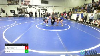 126 lbs Rr Rnd 1 - Jadin Summers, Pryor Tigers vs Lily Gray, Team Tulsa Wrestling Club