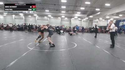 157 lbs Round 1 (10 Team) - Ivan Fiel, Savage WA White vs Mike Schmidt, Rocket Rams