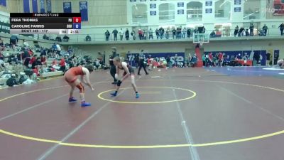117 lbs 5th Place Match - Fera Thomas, Pacific University vs Caroline Farris, Southern Oregon University