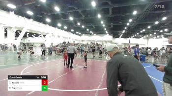 61 lbs Consolation - Oliver Yazzie, Juggernaut WC vs Bodie Danz, Sierra Sabers