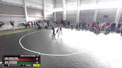 67 lbs Cons. Round 2 - Levi Proctor, Delta Wrestling Club vs Bae McBride, Box Elder Stingers