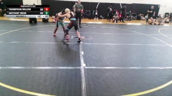 115 lbs Round 3 - Thompson Wilcox, Grizzlies Wrestling Club vs Anthony Bean, Reverence Wrestling Club