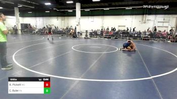 120 lbs Consi Of 16 #1 - Brooklyn Pickett, MD vs Cole Byler, PA