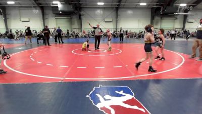 70 lbs Semifinal - Brody Anders, Rockmart Takedown Club Gold vs Benton Bassett III, West Forsyth