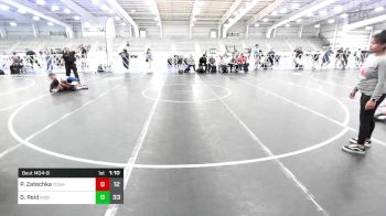 152 lbs 3rd Place - Piper Zatechka, Team Nebraska Blue vs Gabby Reid, Misfits Girls Wrestling