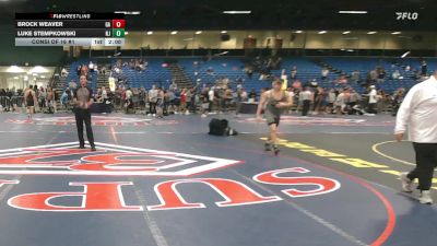 157 lbs Consi Of 16 #1 - Brock Weaver, GA vs Luke Stempkowski, NJ